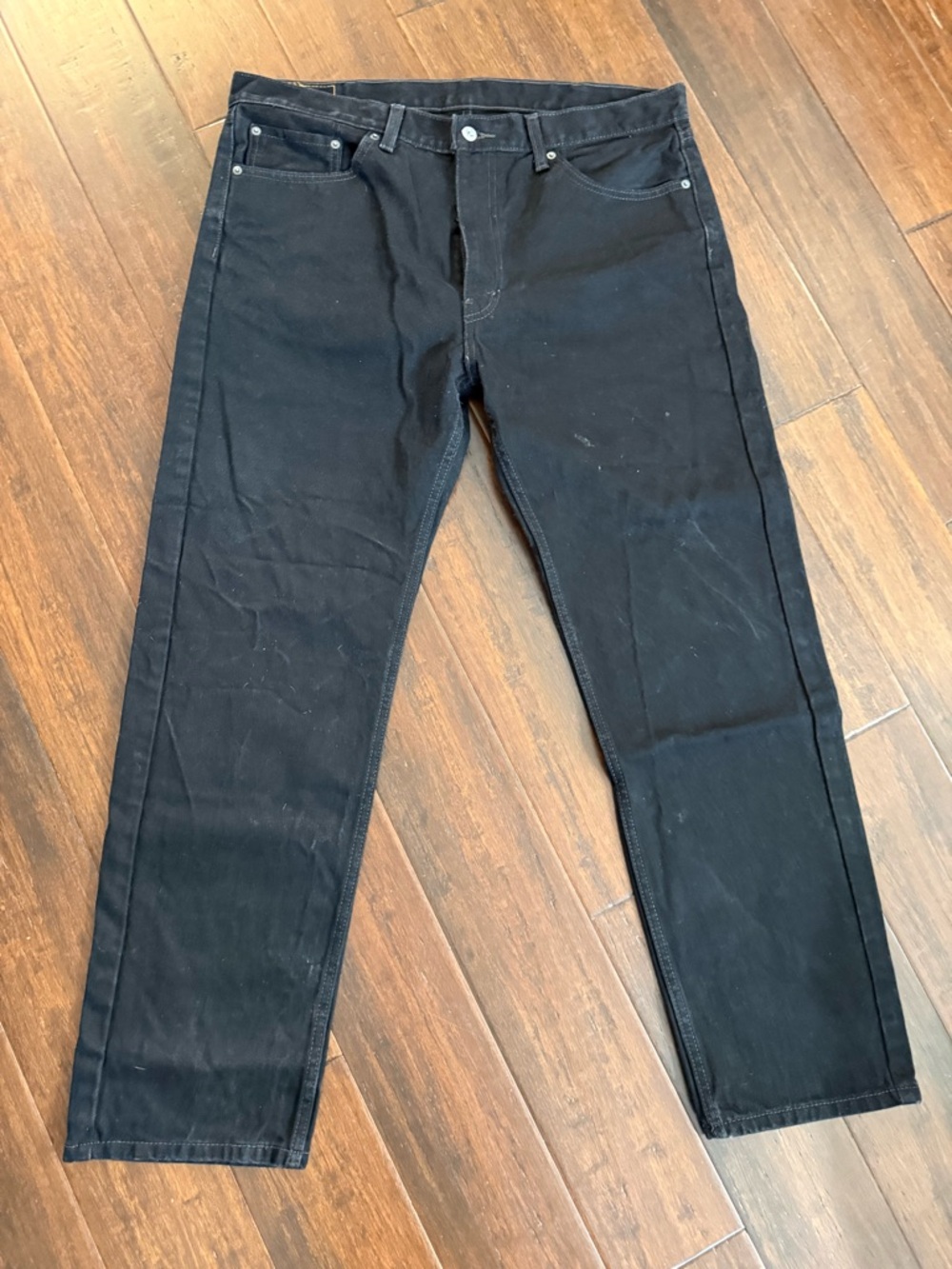 Men's Levi’s Black Straight Jeans